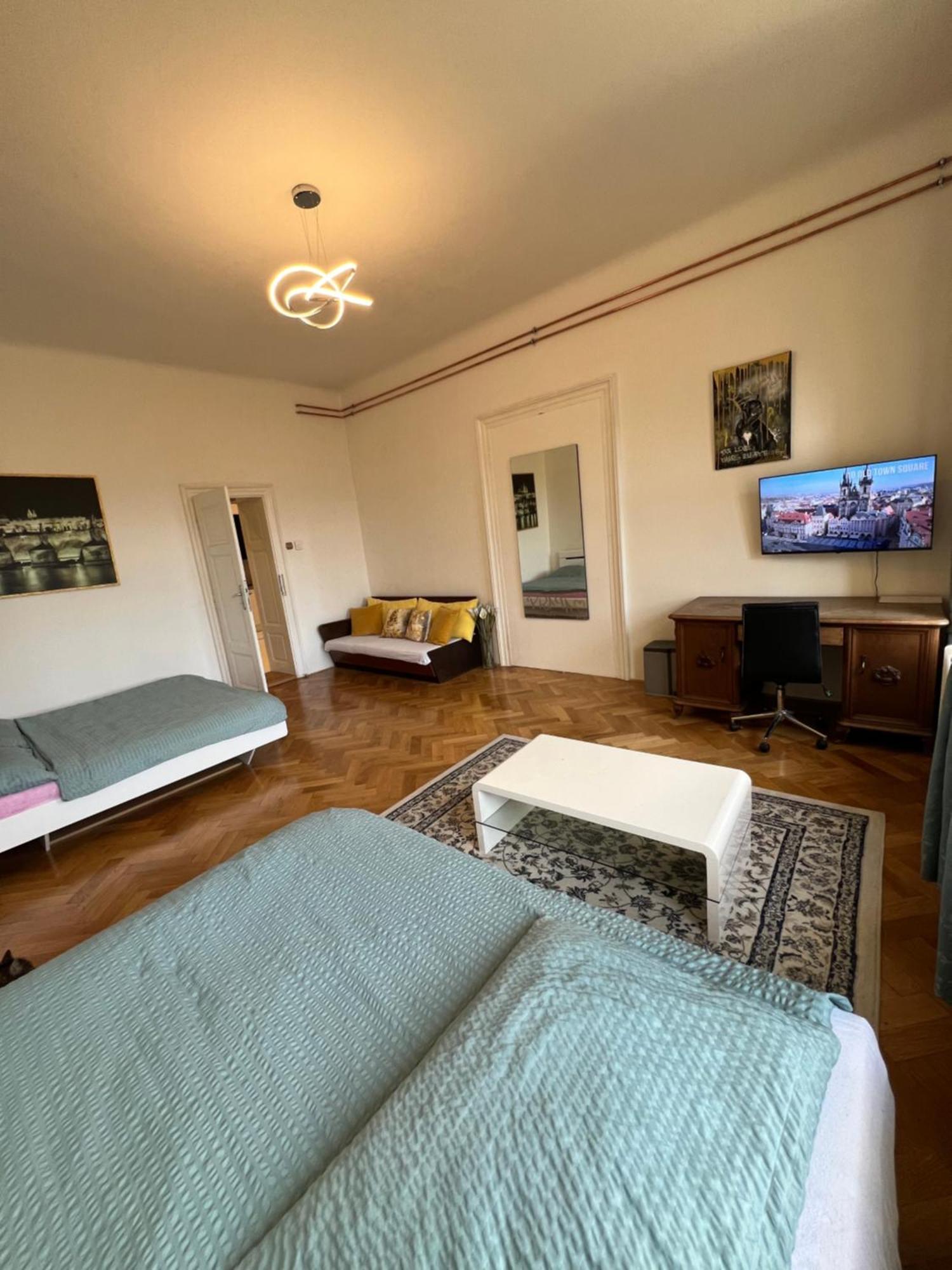 Wenceslas Square Apartment 150 M2 Praha Bagian luar foto
