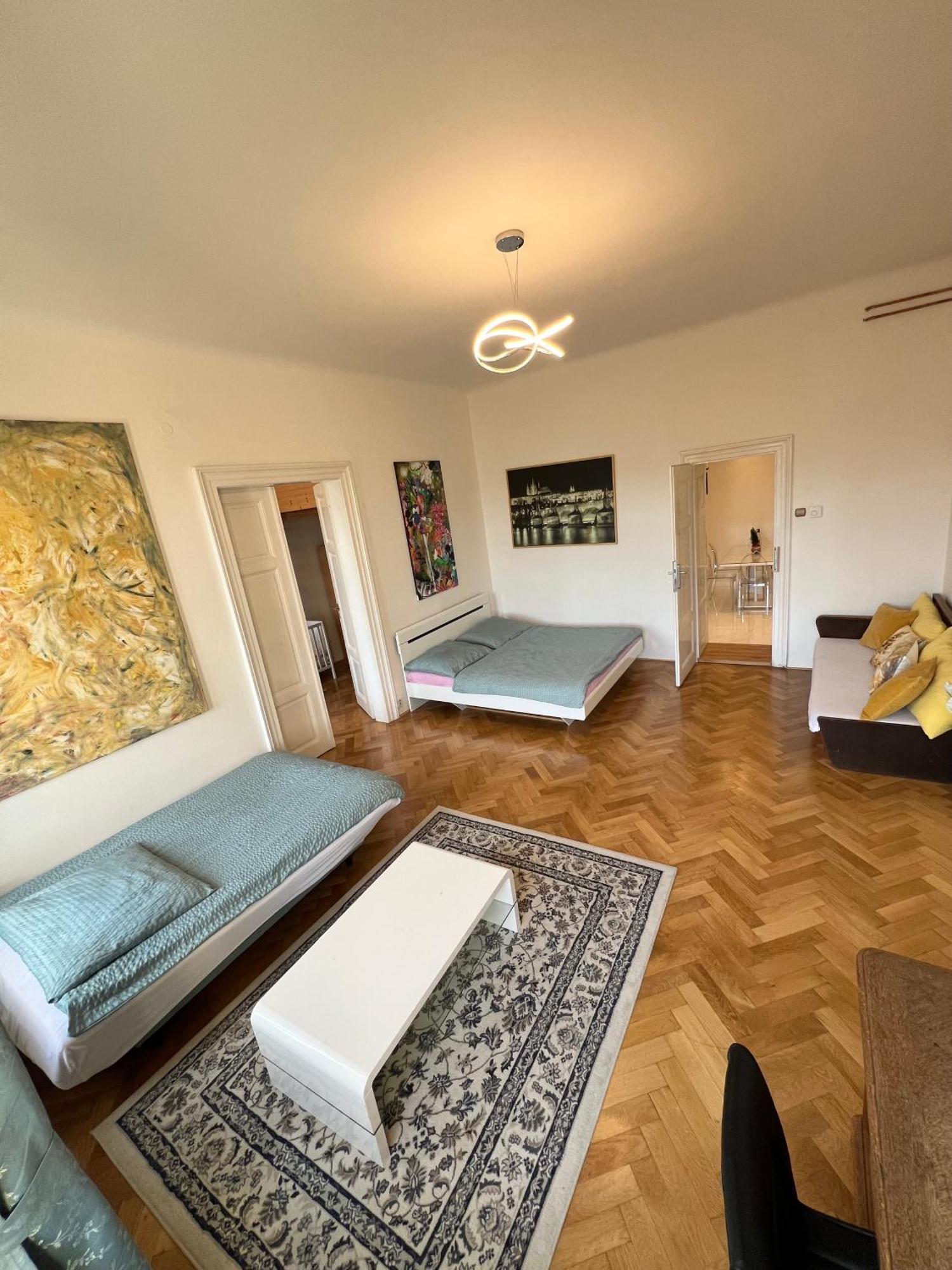 Wenceslas Square Apartment 150 M2 Praha Bagian luar foto