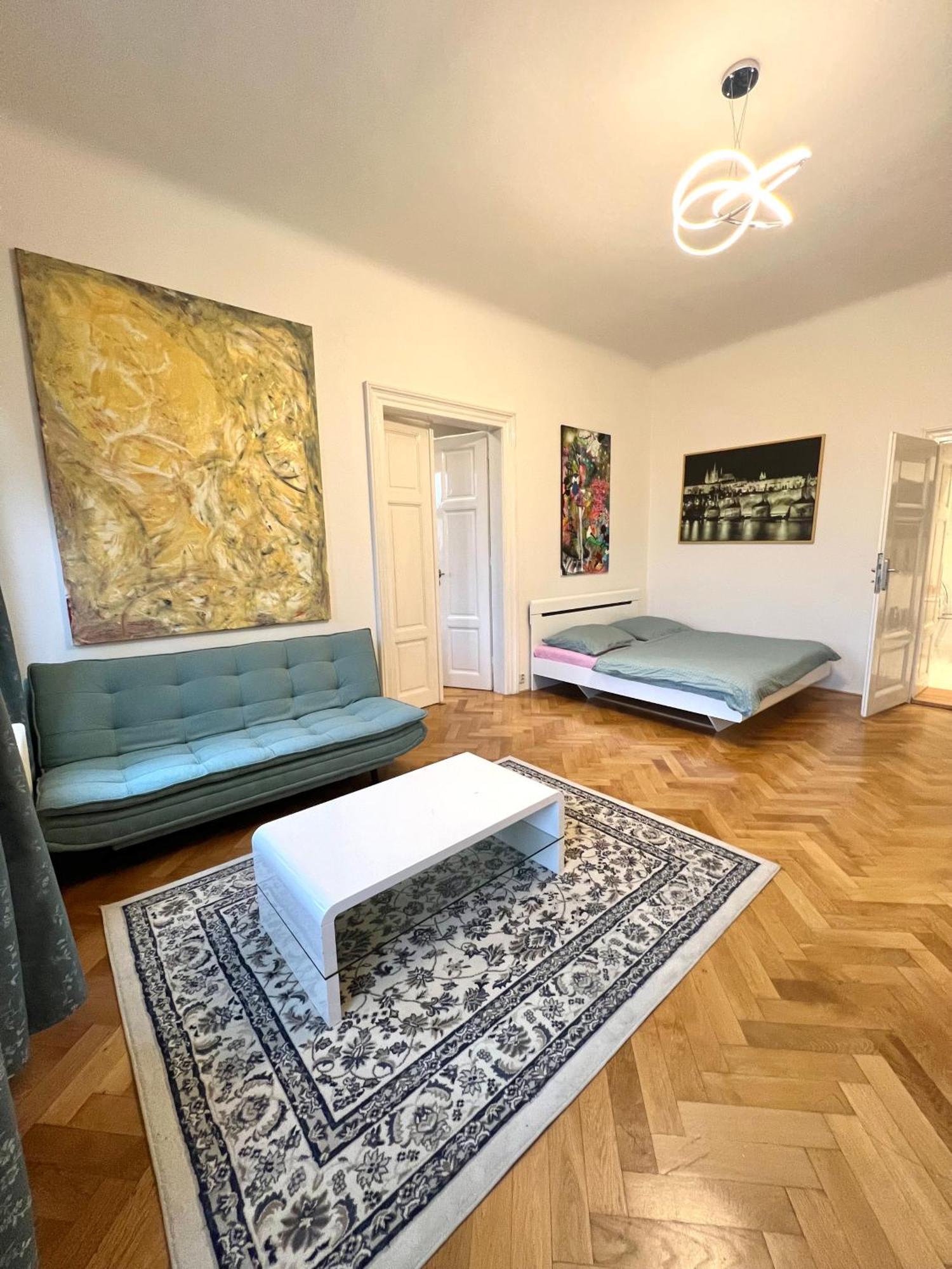 Wenceslas Square Apartment 150 M2 Praha Bagian luar foto